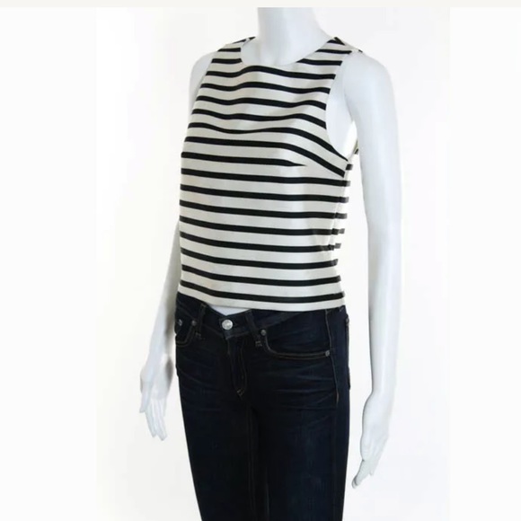 Topshop striped navy crop top seen on beyonce! - Picture 4 of 7